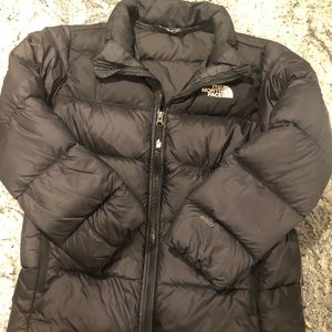 Boys North-face winter coat summit 550